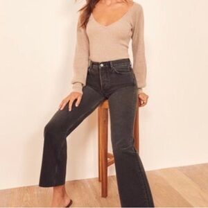 reformation fawcett jeans size 27